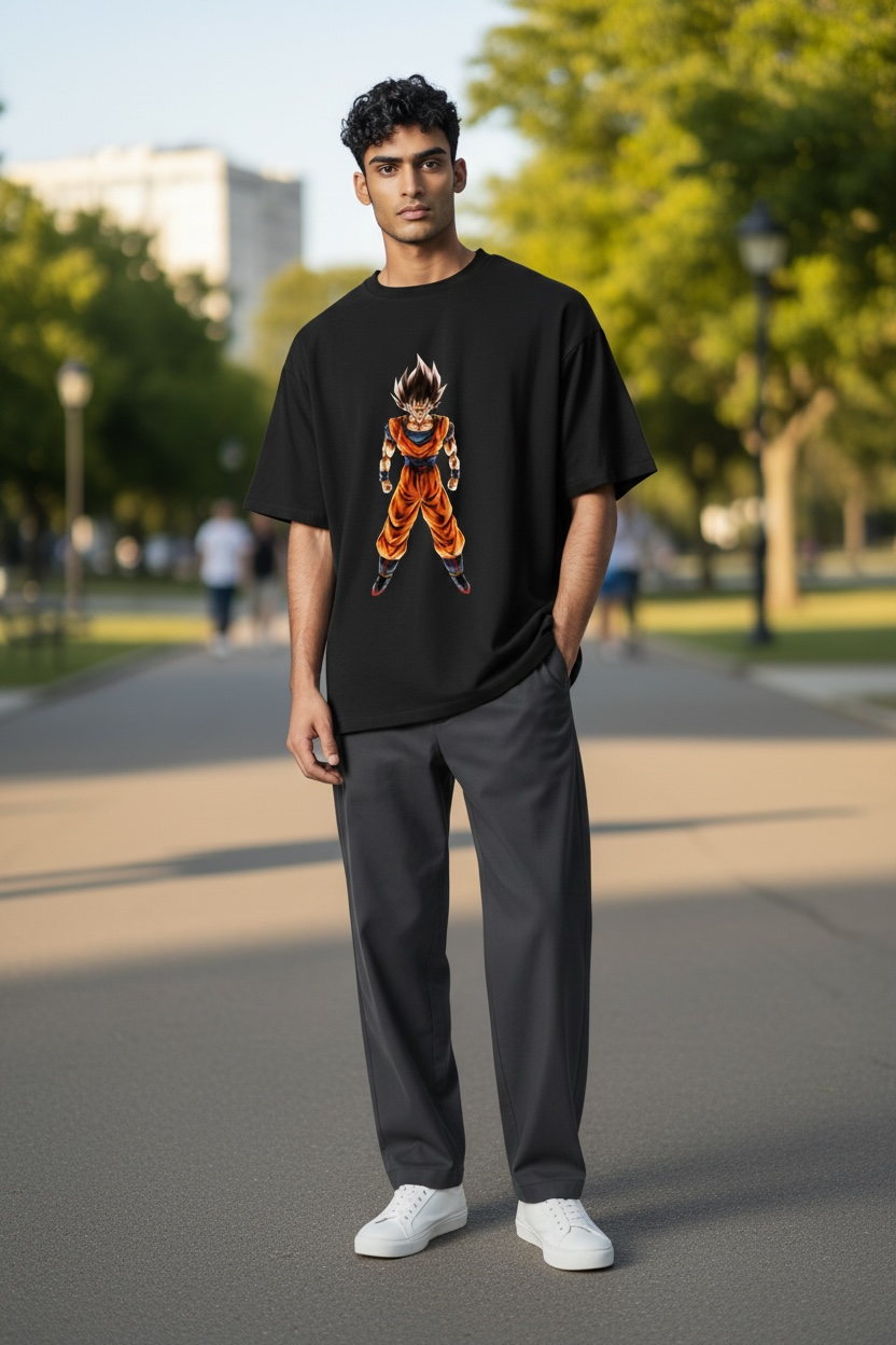 Goku comfy black T-shirt